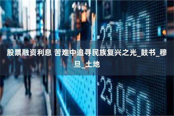 股票融资利息 苦难中追寻民族复兴之光_鼓书_穆旦_土地